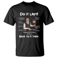 Do It Lady and Back to It Then T Shirt Funny Office Joke Vintage Mustache Guy Meme - Wonder Print Shop