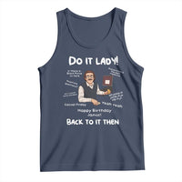 Do It Lady and Back To It Then Tank Top Funny Office Joke Vintage Mustache Guy Meme - Wonder Print Shop