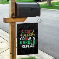 Eat Sleep Grow a Garden Repeat Garden Flag Funny Gamer-Inspired Gardening Gift for Plant Lovers - Wonder Print Shop