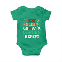 Eat Sleep Grow a Garden Repeat Baby Onesie Funny Gamer-Inspired Gardening Gift for Plant Lovers - Wonder Print Shop
