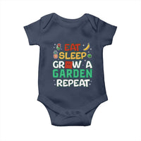 Eat Sleep Grow a Garden Repeat Baby Onesie Funny Gamer-Inspired Gardening Gift for Plant Lovers - Wonder Print Shop