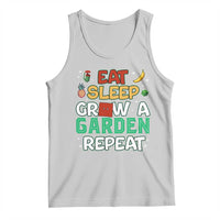 Eat Sleep Grow a Garden Repeat Tank Top Funny Gamer-Inspired Gardening Gift for Plant Lovers - Wonder Print Shop
