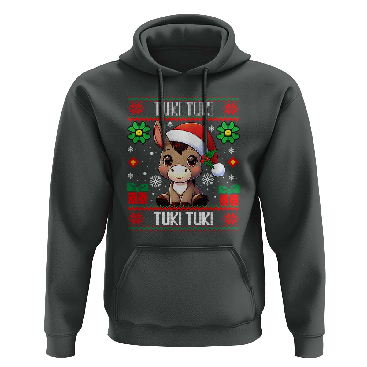 Latin American Christmas Hoodie Mi Burrito Mexican Donkey Latino Ugly Christmas