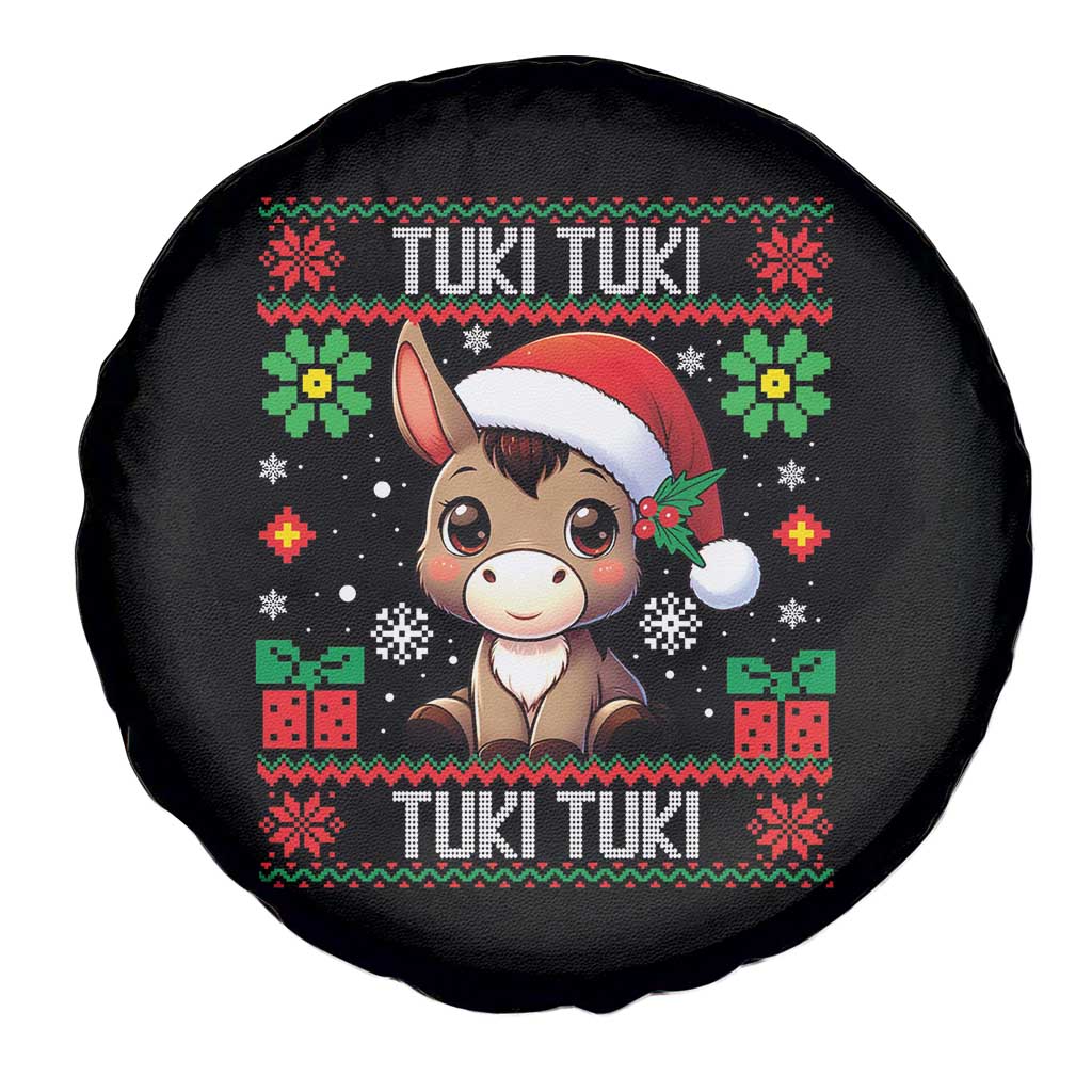 Latin American Xmas Spare Tire Cover Mi Burrito Mexican Donkey Latino Ugly Christmas
