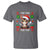 Latin American Christmas T Shirt Mi Burrito Mexican Donkey Latino Ugly Christmas - Wonder Print Shop