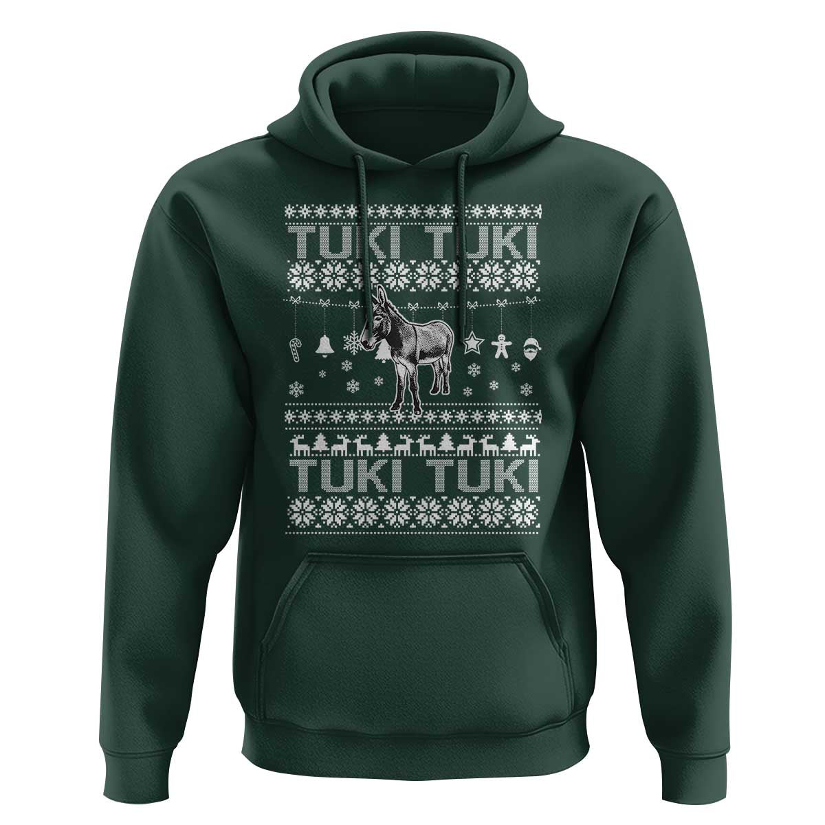 Latin American Christmas Hoodie Tuki Tuki Mi Burrito Latino Ugly Christmas