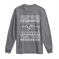 Latin American Christmas Long Sleeve Shirt Tuki Tuki Mi Burrito Latino Ugly Christmas