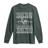 Latin American Christmas Long Sleeve Shirt Tuki Tuki Mi Burrito Latino Ugly Christmas