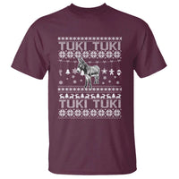 Latin American Christmas T Shirt Tuki Tuki Mi Burrito Latino Ugly Christmas - Wonder Print Shop