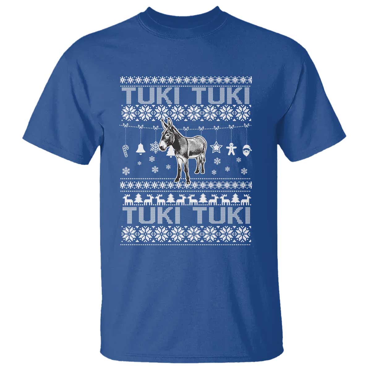 Latin American Christmas T Shirt Tuki Tuki Mi Burrito Latino Ugly Christmas - Wonder Print Shop