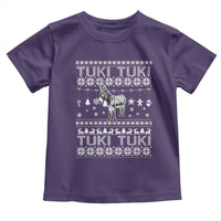 Latin American Christmas Toddler T Shirt Tuki Tuki Mi Burrito Latino Ugly Christmas