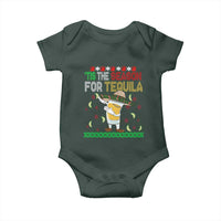 Mexican Christmas Baby Onesie Tis The Season For Tequila Dabbing Alcohol Lover