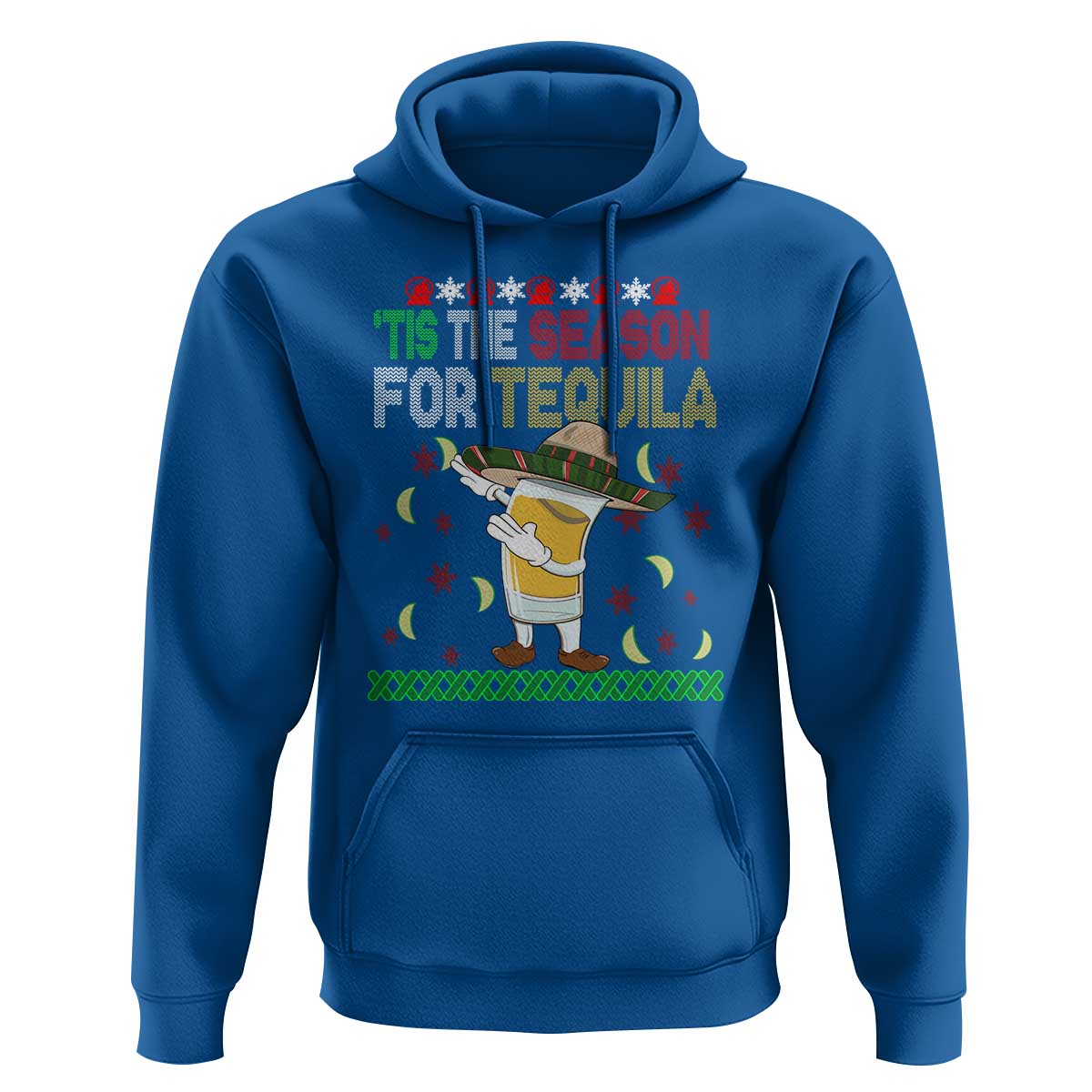 Mexican Christmas Hoodie Tis The Season For Tequila Dabbing Alcohol Lover