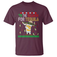Mexican Christmas T Shirt Tis The Season For Tequila Dabbing Alcohol Lover - Wonder Print Shop
