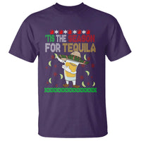 Mexican Christmas T Shirt Tis The Season For Tequila Dabbing Alcohol Lover - Wonder Print Shop
