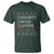Latin American Christmas T Shirt Naughty Nice Latina Funny Xmas List Hispanic Ugly Sweater - Wonder Print Shop