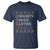 Latin American Christmas T Shirt Naughty Nice Latina Funny Xmas List Hispanic Ugly Sweater - Wonder Print Shop