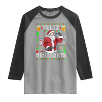 Christmas Dart Lover Raglan Shirt Feliz Navidarts Santa Navidad Ugly Sweater