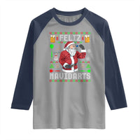 Christmas Dart Lover Raglan Shirt Feliz Navidarts Santa Navidad Ugly Sweater