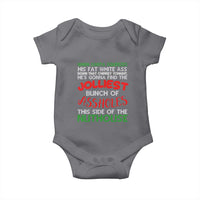 Funny Christmas Movie Baby Onesie Jolliest Bunch of Assholes This Side of The Nuthouse Xmas Vacation