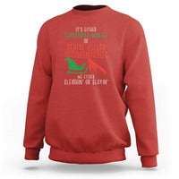 Funny Christmas Sleigh Or Slay Sweatshirt Xmas Movies Or Serial Killer Documentaries Either Sleighing Or Slaying - Wonder Print Shop