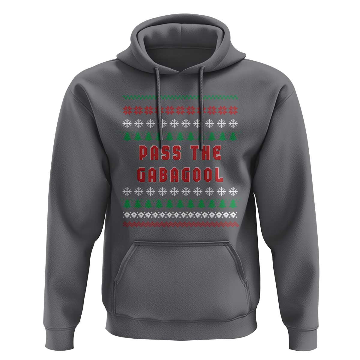 Pass The Gabagool Christmas Hoodie Funny Italy Xmas Italian French Pork Lover Ugly Sweater