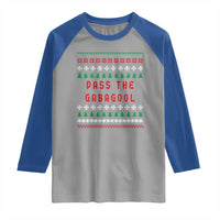 Pass The Gabagool Christmas Raglan Shirt Funny Italy Xmas Italian French Pork Lover Ugly Sweater