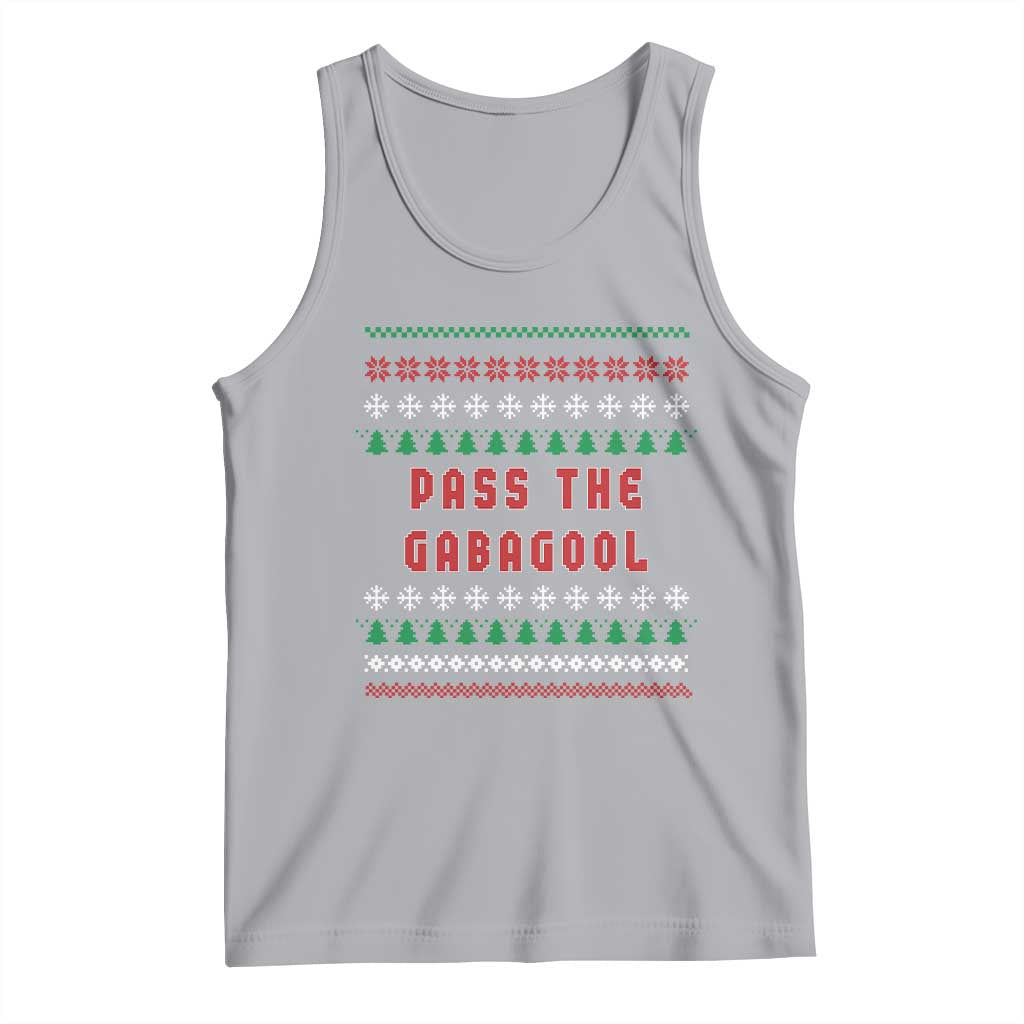 Pass The Gabagool Christmas Tank Top Funny Italy Xmas Italian French Pork Lover Ugly Sweater