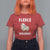 Funny Christmas Sheep T Shirt For Women Fleece Navidad Feliz Spanish Merry Xmas - Wonder Print Shop