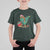 Bigfoot Christmas Tree T Shirt For Kid Xmas Lights Sasquatch Lovers - Wonder Print Shop