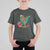 Bigfoot Christmas Tree T Shirt For Kid Xmas Lights Sasquatch Lovers - Wonder Print Shop