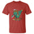 Bigfoot Christmas Tree T Shirt Xmas Lights Sasquatch Lovers - Wonder Print Shop