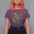 Bigfoot Christmas Tree T Shirt For Women Xmas Lights Sasquatch Lovers - Wonder Print Shop