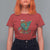Bigfoot Christmas Tree T Shirt For Women Xmas Lights Sasquatch Lovers - Wonder Print Shop