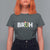 Funny Christmas Bruh T Shirt For Women Candy Cane Santa Hat Festive Xmas Matching - Wonder Print Shop