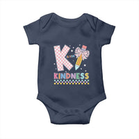 K Is For Kindness Baby Onesie Cute Pencil Bow Teacher Be Kind