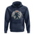 Christmas Bigfoot Hoodie Sasquatch with Santa Hat Xmas Tree Lights