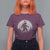 Christmas Bigfoot T Shirt For Women Sasquatch with Santa Hat Xmas Tree Lights - Wonder Print Shop
