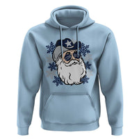 Cowboy Santa Christmas Hoodie Cool Retro Dallas Football Fans Funny Holiday Gift - Wonder Print Shop