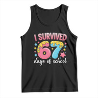 I Survived 67 Days of School Tank Top Cute 6 7 Six Seven Chaos Survivor for Students Teachers - Wonder Print Shop