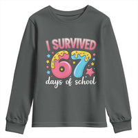 I Survived 67 Days of School Youth Sweatshirt Cute 6 7 Six Seven Chaos Survivor for Students Teachers - Wonder Print Shop