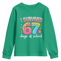 I Survived 67 Days of School Youth Sweatshirt Cute 6 7 Six Seven Chaos Survivor for Students Teachers - Wonder Print Shop