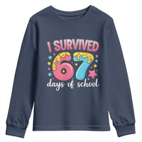I Survived 67 Days of School Youth Sweatshirt Cute 6 7 Six Seven Chaos Survivor for Students Teachers - Wonder Print Shop