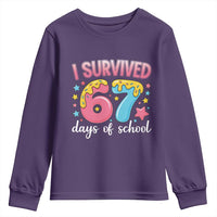 I Survived 67 Days of School Youth Sweatshirt Cute 6 7 Six Seven Chaos Survivor for Students Teachers - Wonder Print Shop