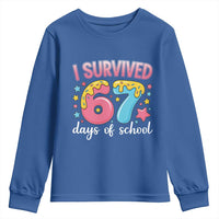 I Survived 67 Days of School Youth Sweatshirt Cute 6 7 Six Seven Chaos Survivor for Students Teachers - Wonder Print Shop