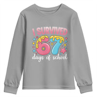 I Survived 67 Days of School Youth Sweatshirt Cute 6 7 Six Seven Chaos Survivor for Students Teachers - Wonder Print Shop