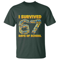 Funny School Bus Driver T Shirt I Survived 67 Days of School - Wonder Print Shop