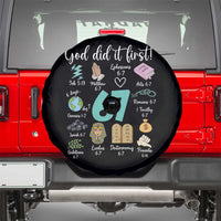 God Did It First 6 7 Spare Tire Cover Funny Christian Bible Verse Meme 67 References - Wonder Print Shop