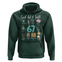 God Did It First 6 7 Hoodie Funny Christian Bible Verse Meme 67 References - Wonder Print Shop