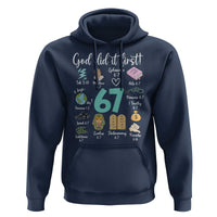 God Did It First 6 7 Hoodie Funny Christian Bible Verse Meme 67 References - Wonder Print Shop